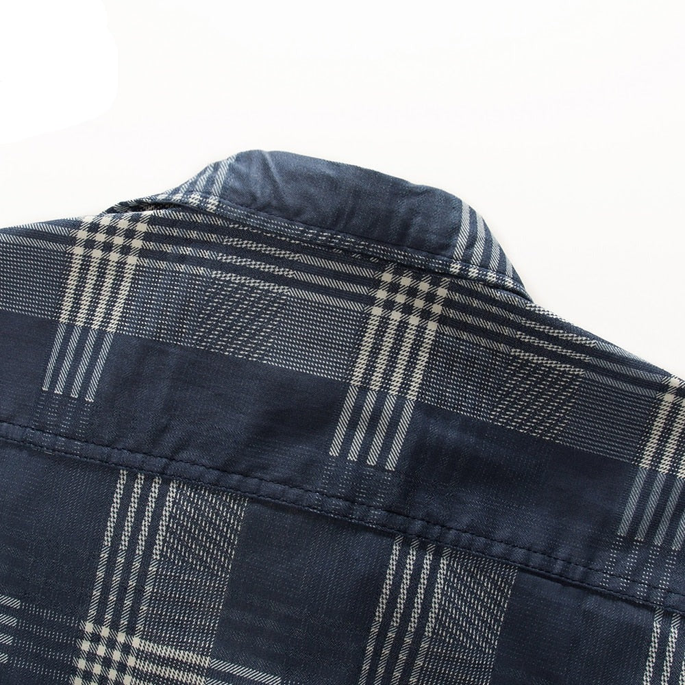 Camisa Social Masculina Xadrez Bellaro® S1062