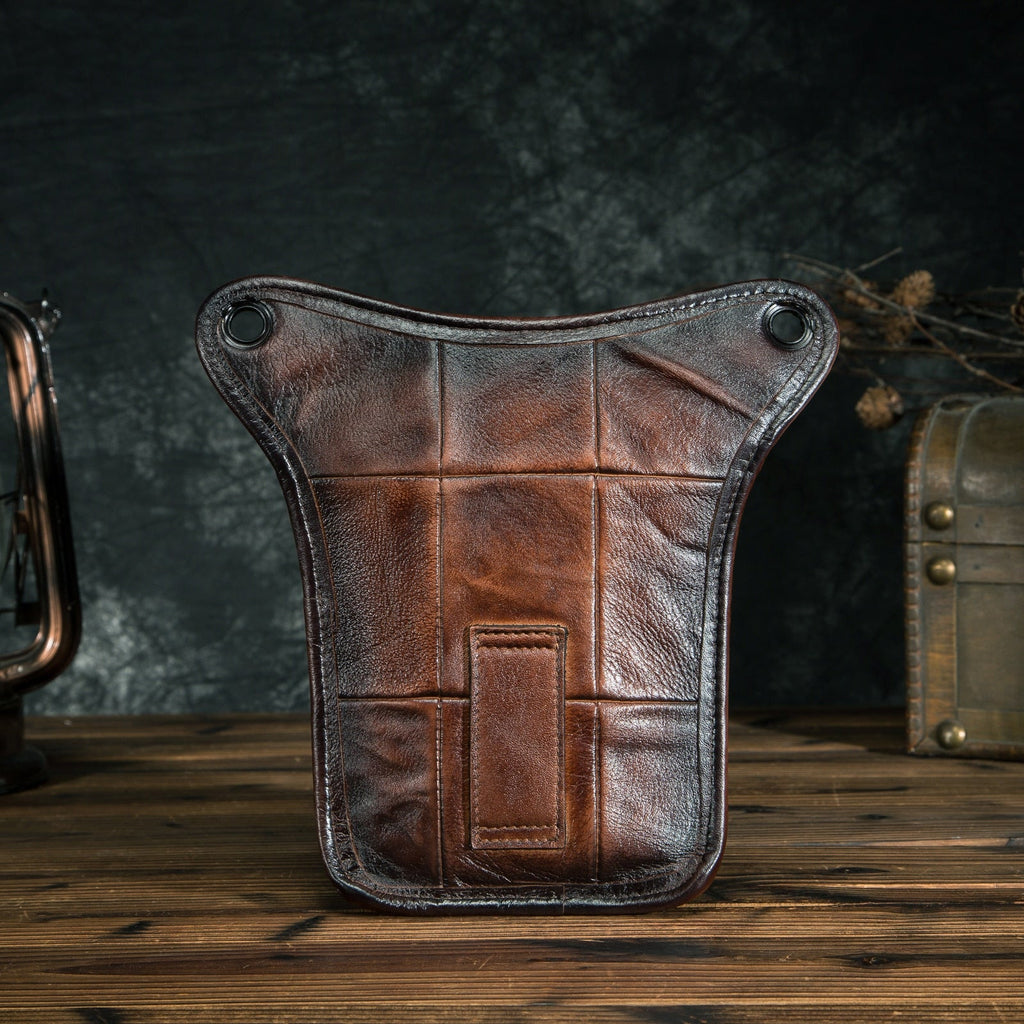 Bolsa Masculina de Cintura Couro Genuíno