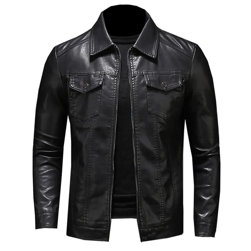 Jaqueta Masculina de Couro Bellaro® S1116