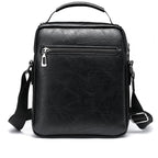 Bolsa de Couro Pequena Masculina Impermeável