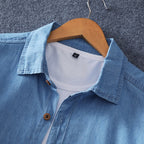 Camisa Masculina Plus Size Jeans Bellaro® S1071
