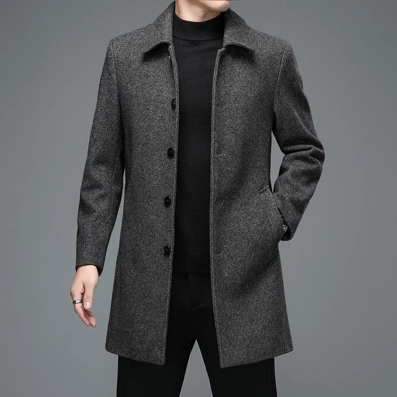 Sobretudo Masculino de Lã Grife Bellaro® S1264