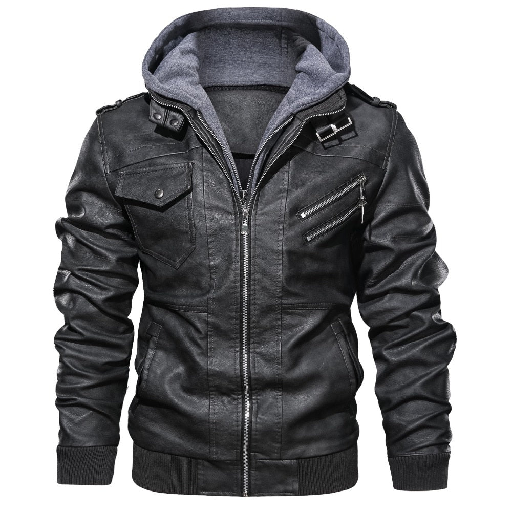 Jaqueta Masculina de Couro Original Bellaro®