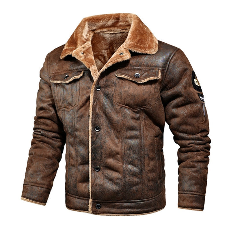 Jaqueta Masculina de Couro Bellaro Harbe®