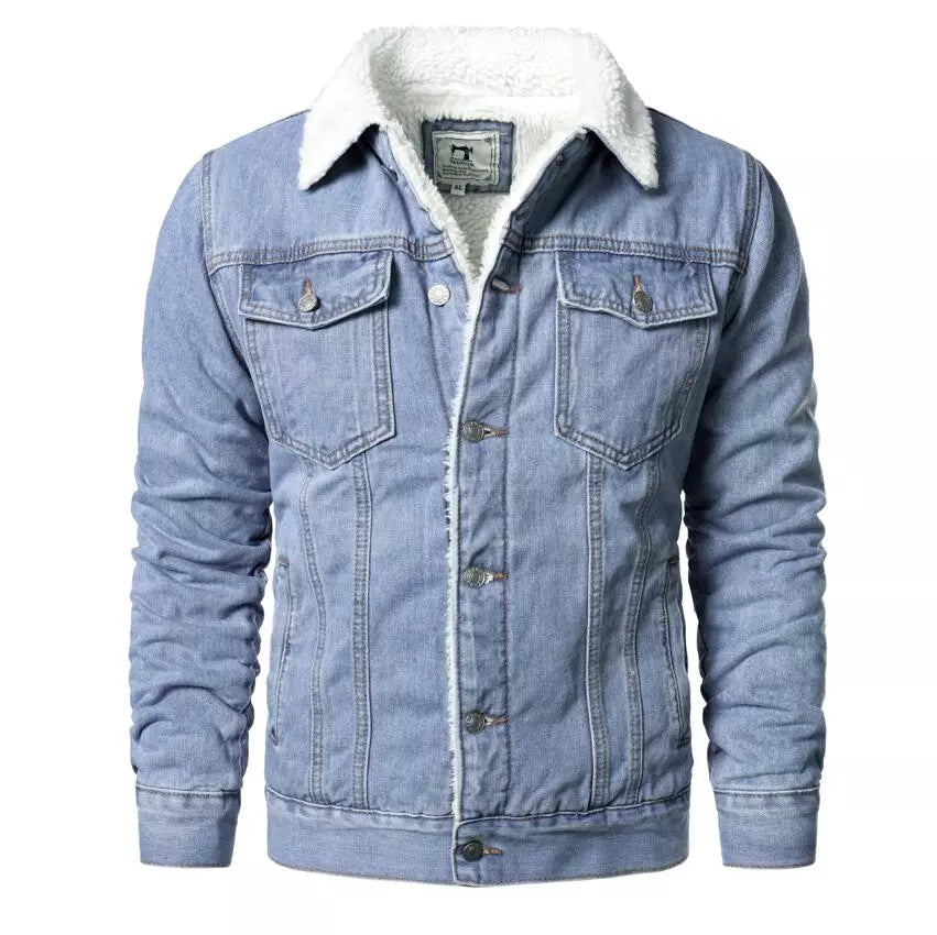 Jaqueta Jeans Interior de Lã Masculina Bellaro®