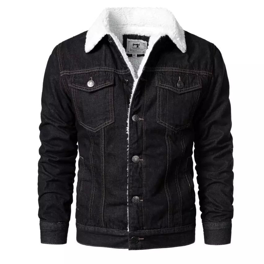 Jaqueta Jeans Interior de Lã Masculina Bellaro®