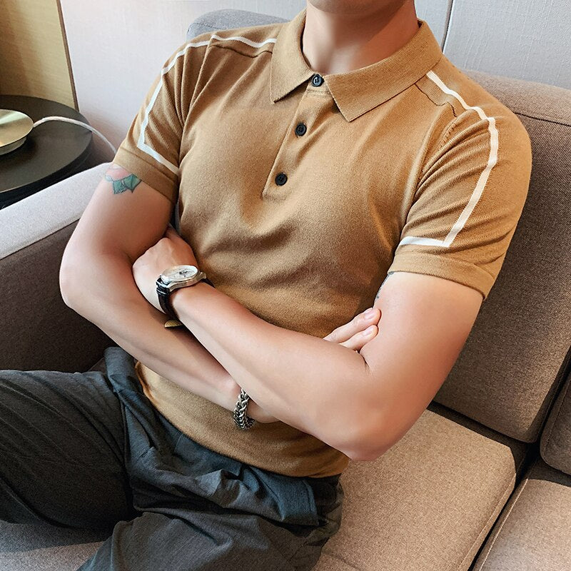 Camisa Polo Masculina Amias