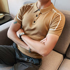 Camisa Polo Masculina Amias