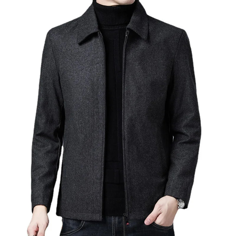 Casaco Gola Polo Masculino Fecho de Zíper Bellaro®