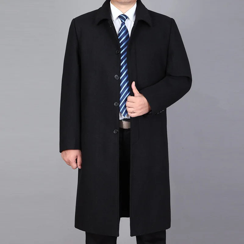Sobretudo Masculino Plus Size de Lã Grife Bellaro®