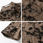 Camisa Masculina Floral Bellaro® S1340