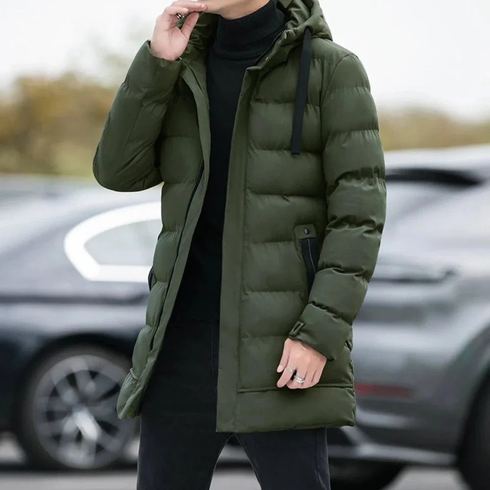 Jaqueta Masculina Puffer Longa Bellaro® S1308
