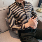 Camisa Social Masculina Slim Bellaro®