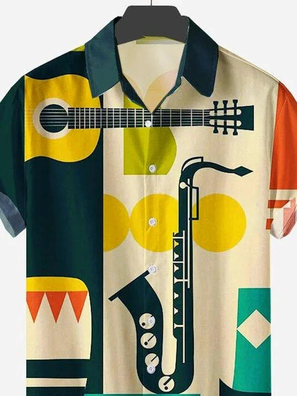 Camisa Masculina Estampada Bellaro Pilão®