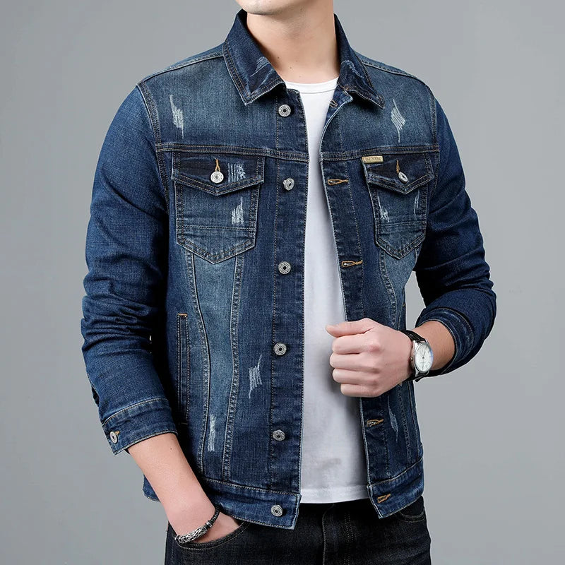 Jaqueta Jeans Denim Masculina Bellaro®
