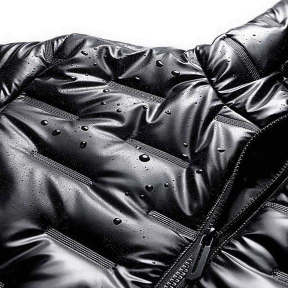Casaco Masculino Preto Bolha Acolchoado