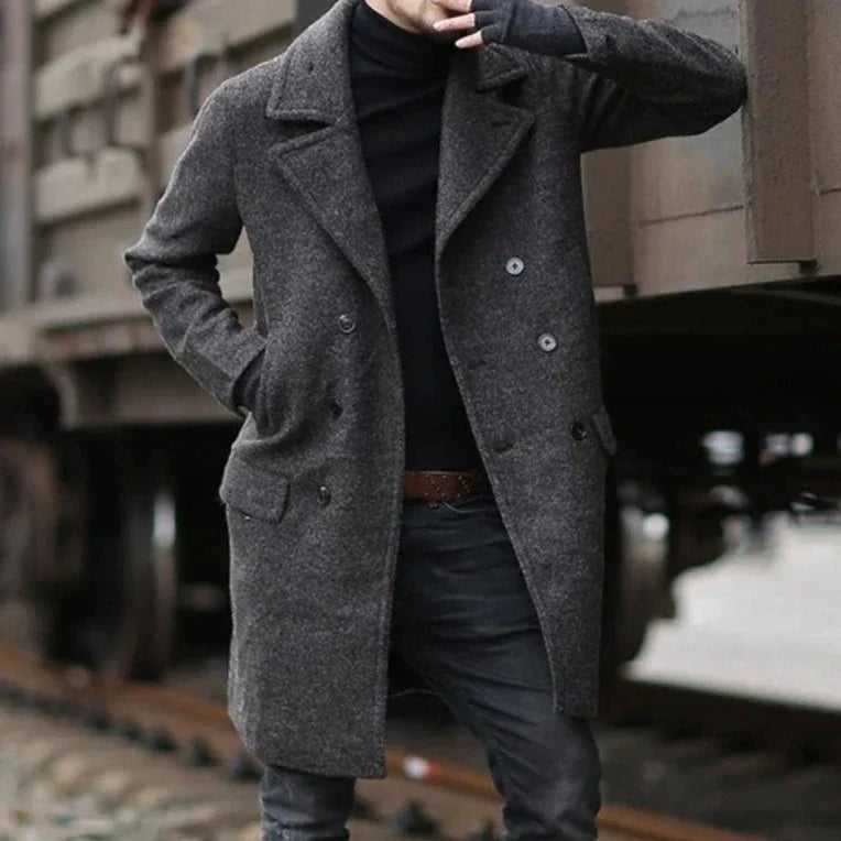 Sobretudo Masculino Transpassado Bellaro® S1267