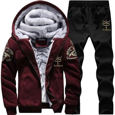 Conjunto Moletom de Lã Masculino Bellaro Dark®