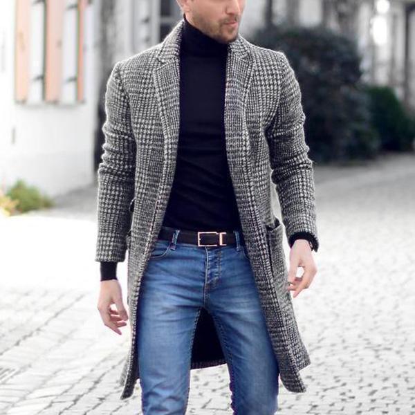 Sobretudo Masculino Xadrez Bellaro® S1275