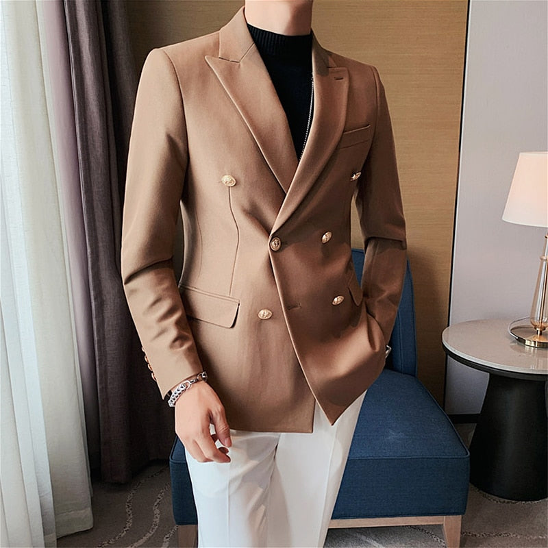 Blazer Masculino Abotoamento Duplo Bellaro®