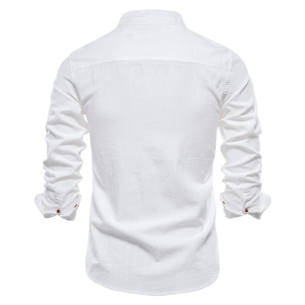 Camisa de Linho Masculina Bellaro® S1034
