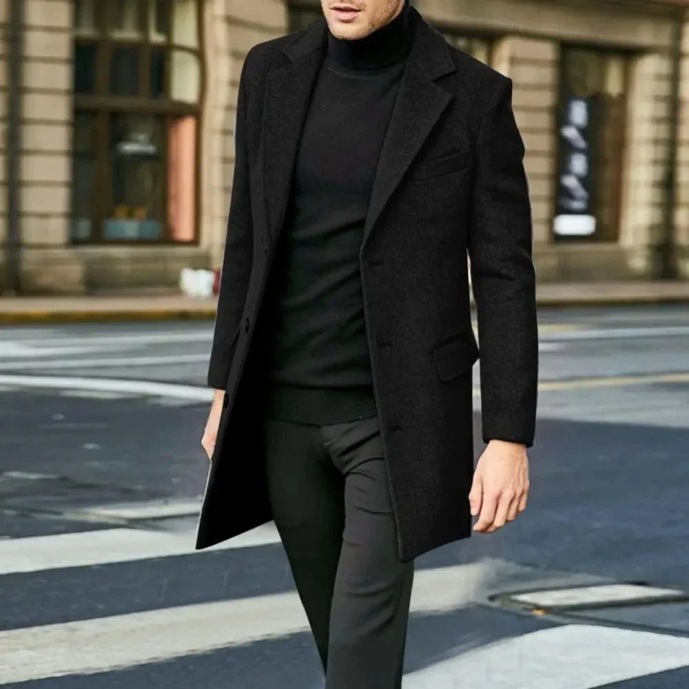 Sobretudo Masculino de Lã Bellaro®