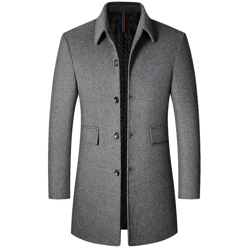 Sobretudo Masculino de Lã Grife Bellaro® S1236