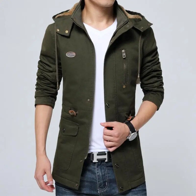 Jaqueta Casual com Capuz Masculina Bellaro®