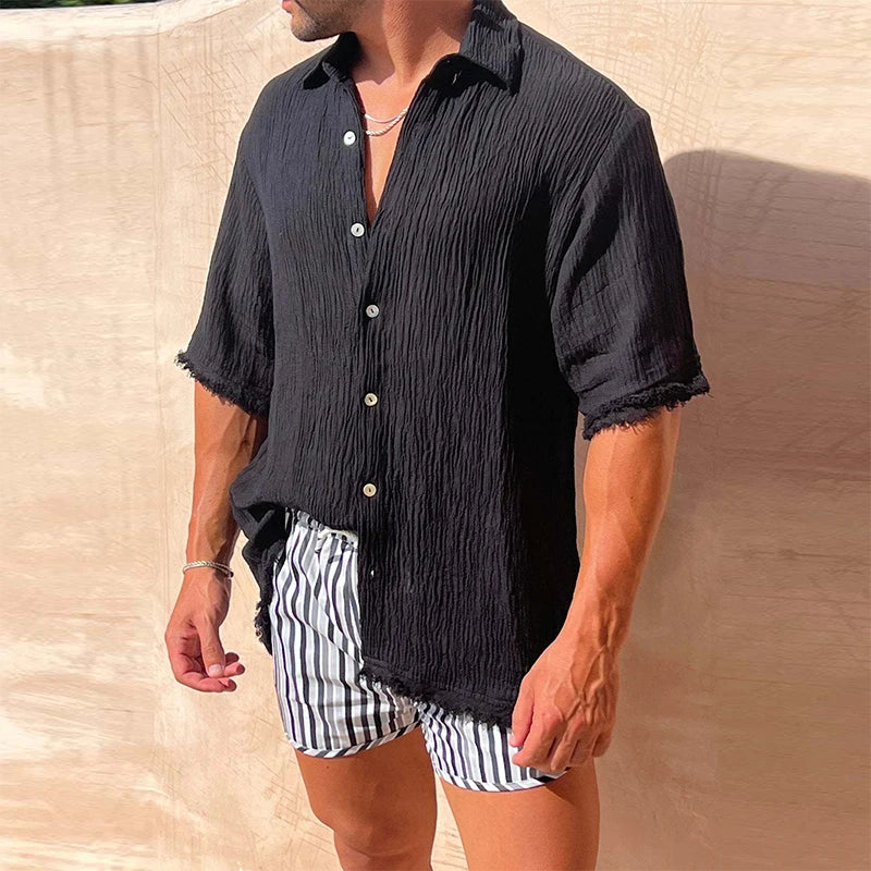 Camisa Masculina de Linho Bellaro® S1184
