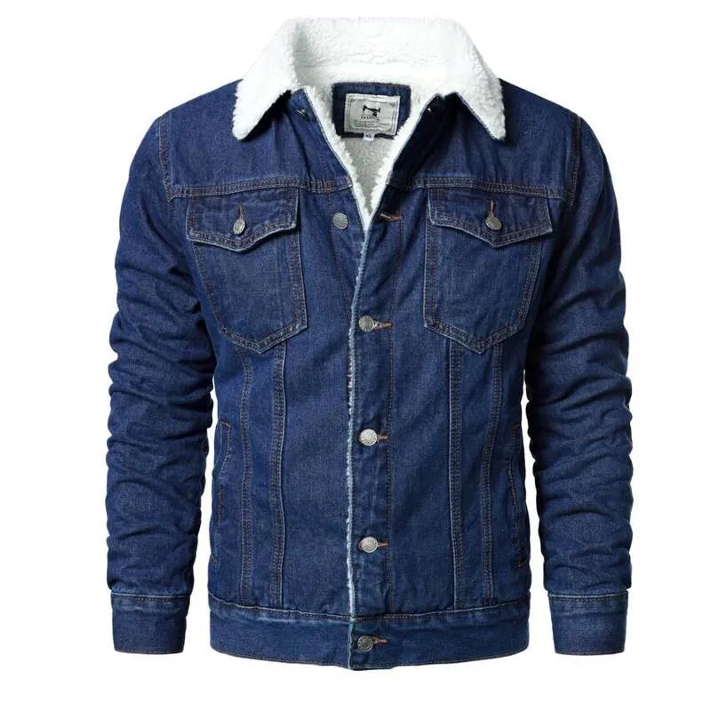 Jaqueta Jeans Interior de Lã Masculina Bellaro®