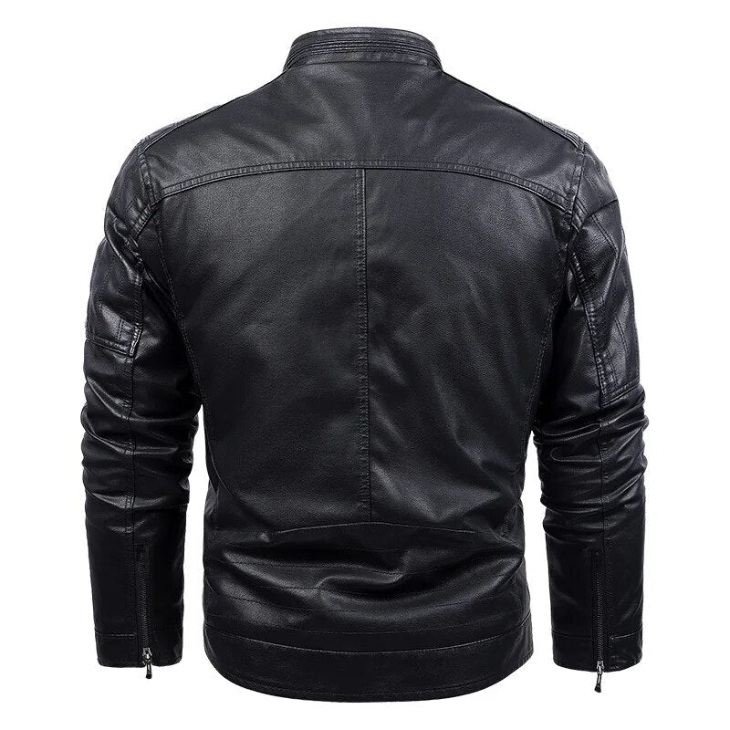 Jaqueta Masculina de Couro Bellaro® S1093