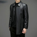 Jaqueta Longa de Couro Masculina Bellaro® S1266