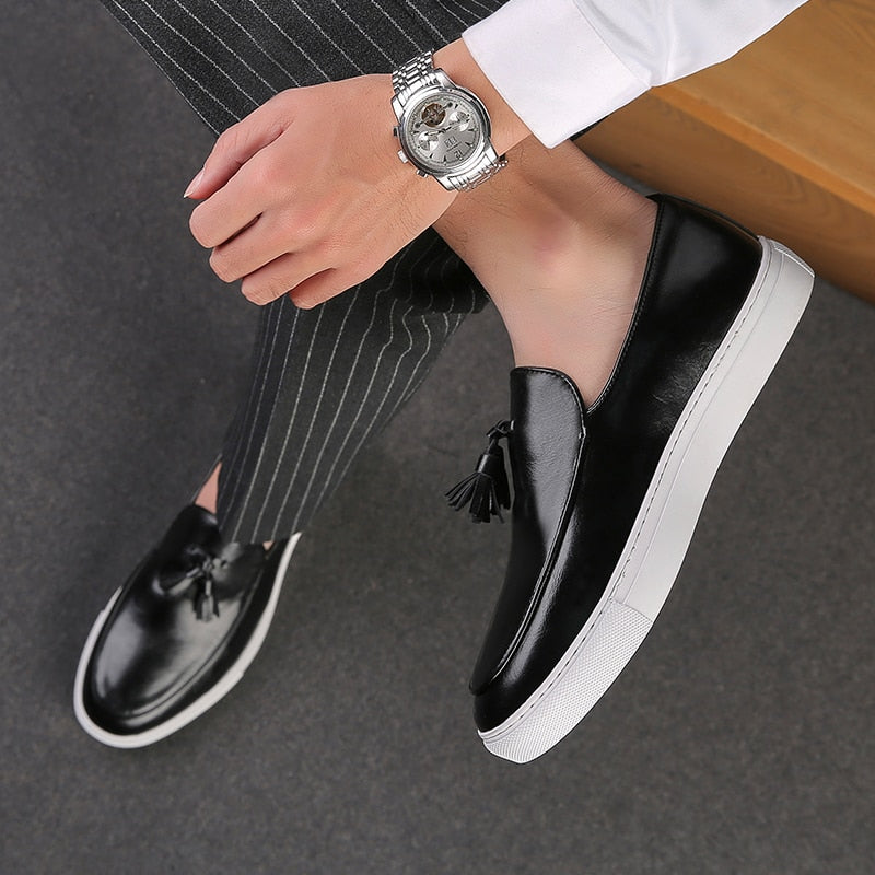 Sapato Mocassim Couro Masculino Fèvre