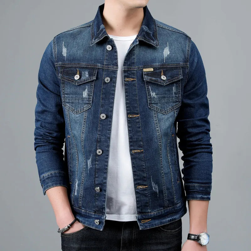 Jaqueta Jeans Denim Masculina Bellaro®