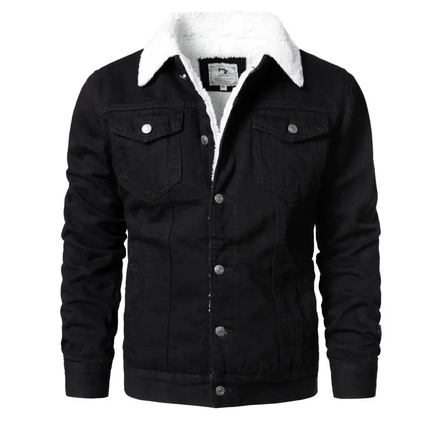 Jaqueta Jeans Interior de Lã Masculina Bellaro®