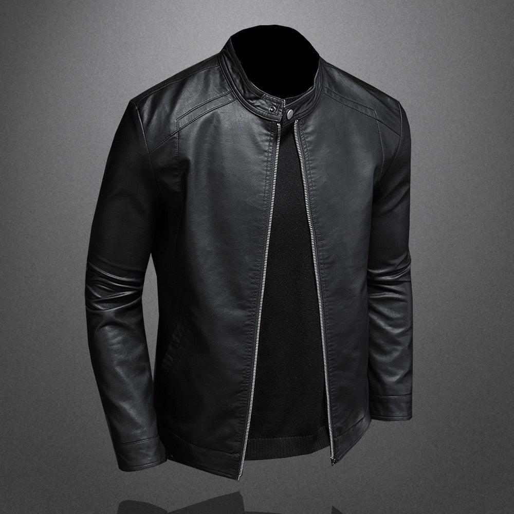 Jaqueta Masculina de Couro Classic Bellaro®