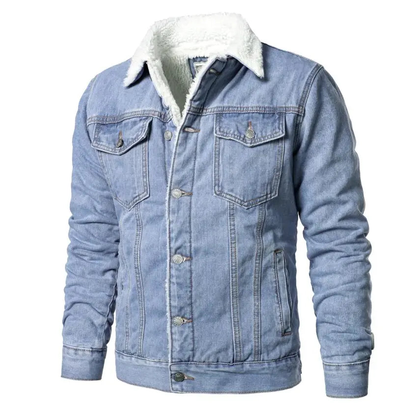 Jaqueta Jeans Interior de Lã Masculina Bellaro®