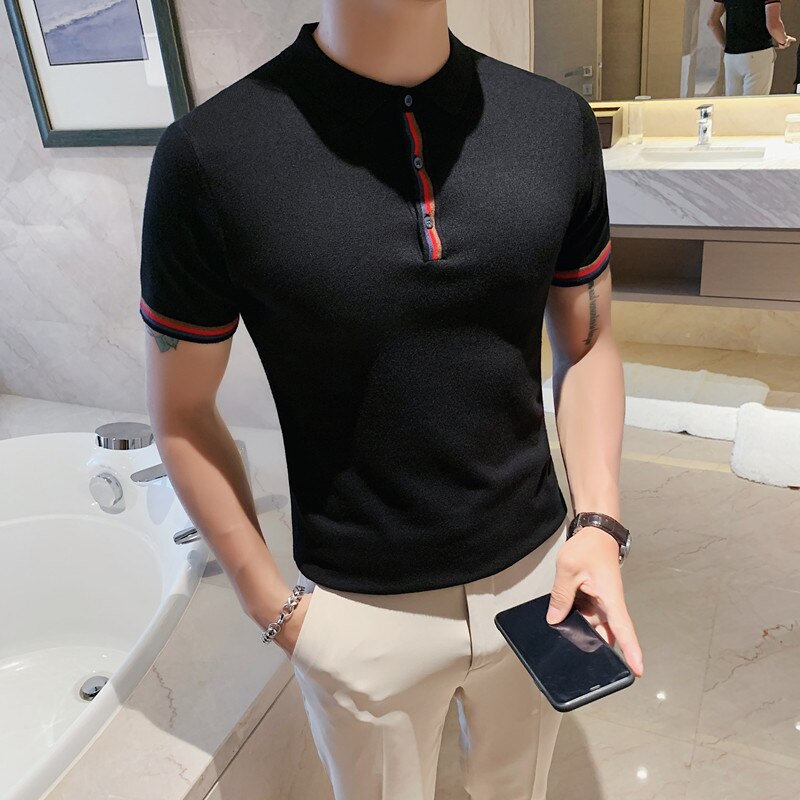 Camiseta Polo Masculina Puzzle