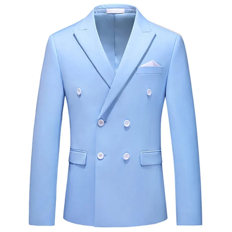 Blazer Masculino Slim Transpassado Bellaro® S1286
