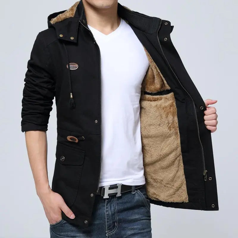Jaqueta Casual com Capuz Masculina Bellaro®