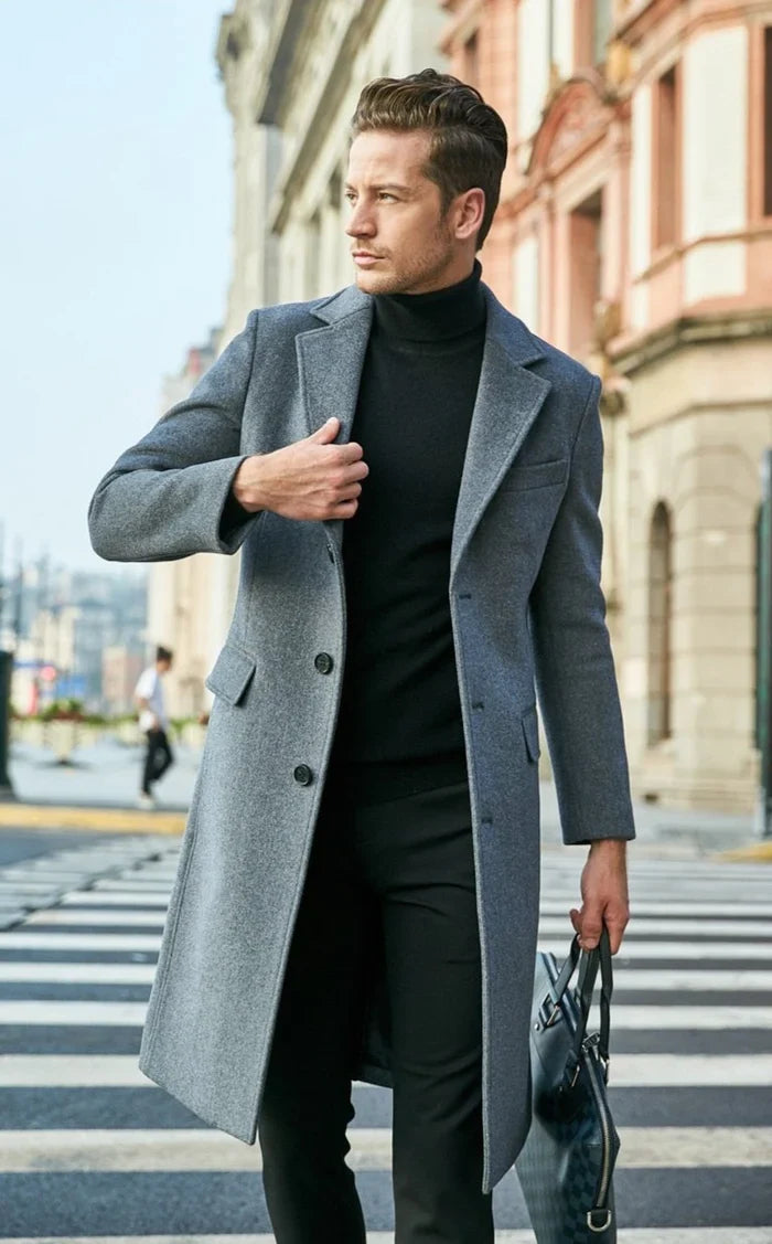 Sobretudo Longo de Lã Masculino Bellaro® S1269