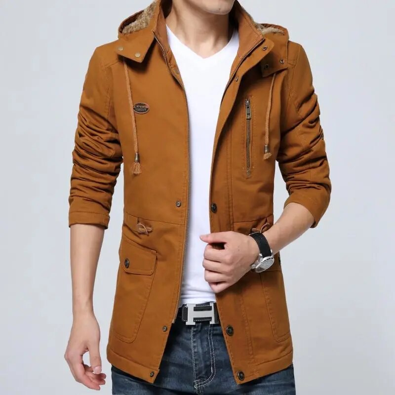 Jaqueta Casual com Capuz Masculina Bellaro®