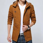 Jaqueta Casual com Capuz Masculina Bellaro®