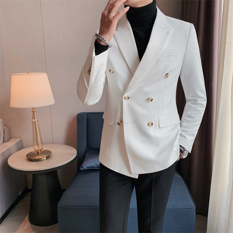Blazer Masculino Abotoamento Duplo