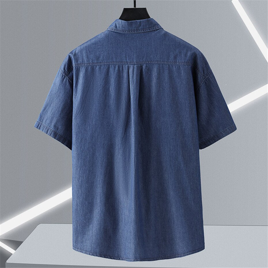 Camisa Masculina Plus Size Jeans Bellaro® S1070
