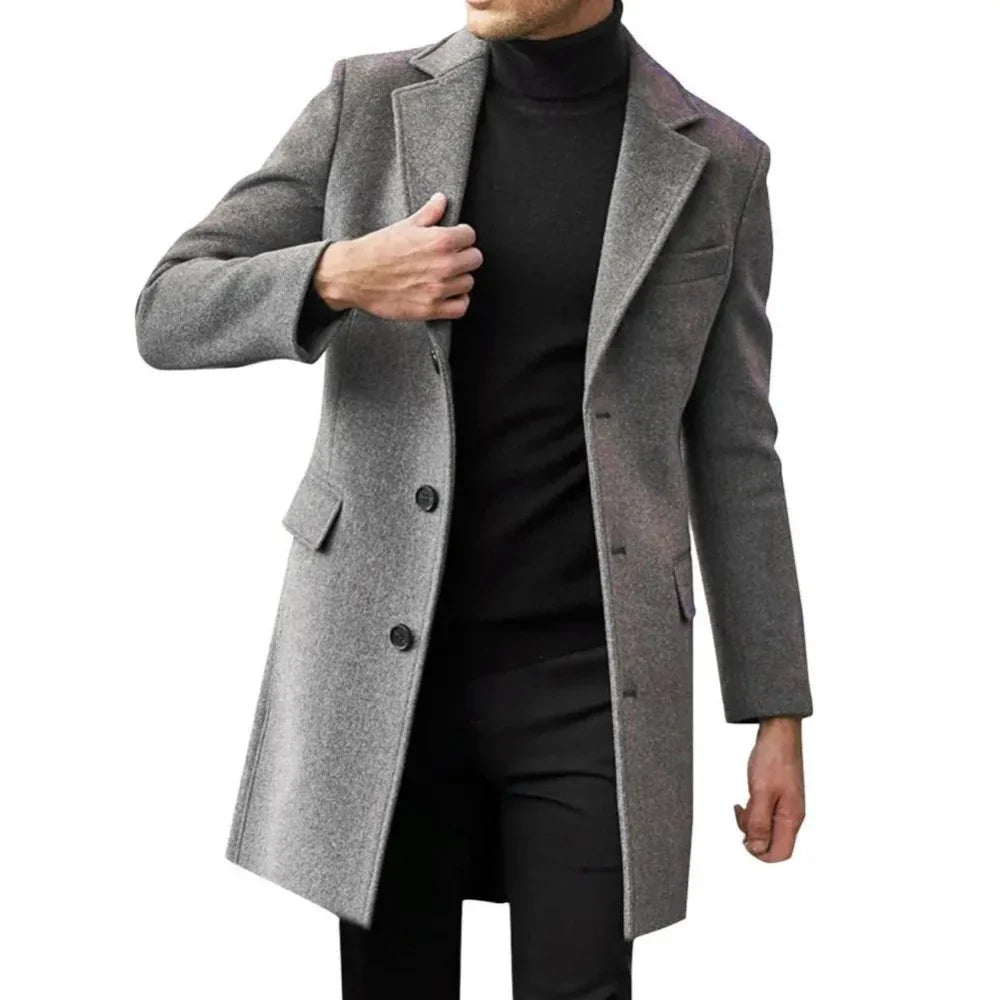 Sobretudo Masculino de Lã Bellaro®