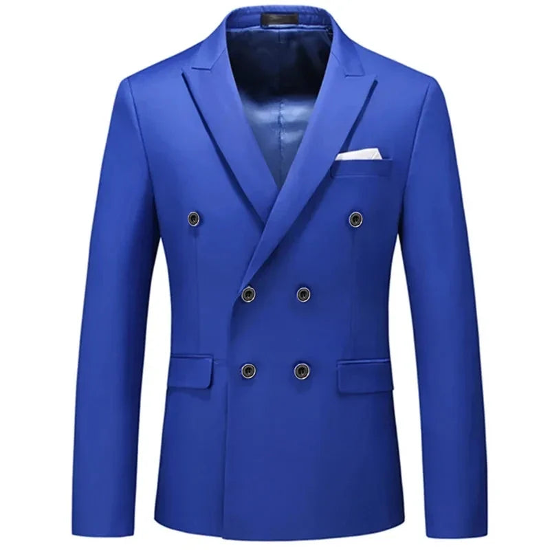 Blazer Masculino Slim Transpassado Bellaro® S1286