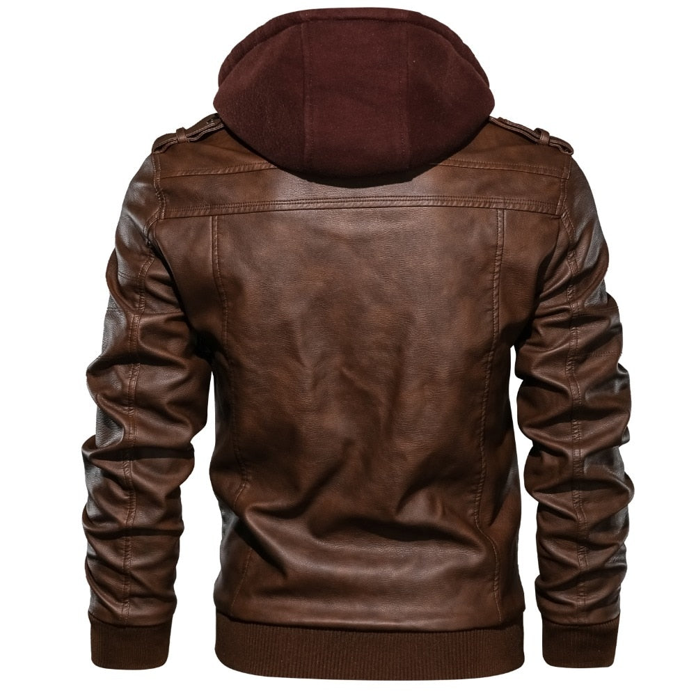 Jaqueta Masculina de Couro Original Bellaro®