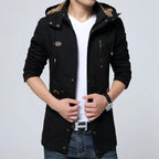 Jaqueta Casual com Capuz Masculina Bellaro®