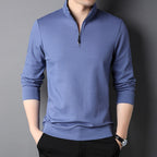Camisa Masculina Manga Longa com Zíper